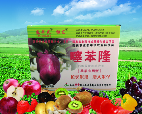 奎屯苹果专用型噻苯隆苹果上的应用